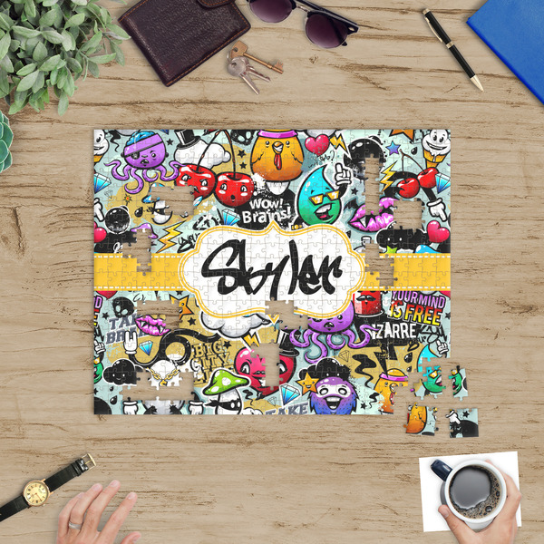 Graffiti Jigsaw Puzzle 500 Piece - In Context