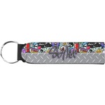 Graffiti Neoprene Keychain Fob (Personalized)