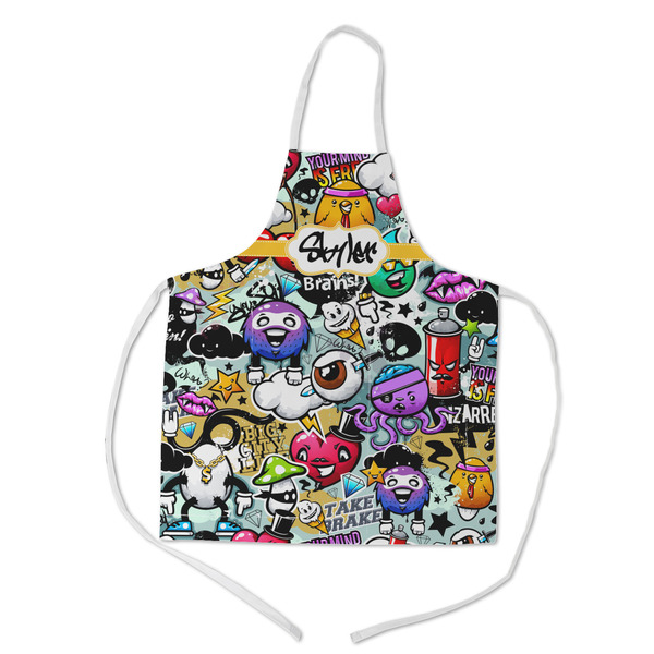 Custom Graffiti Kid's Apron w/ Name or Text