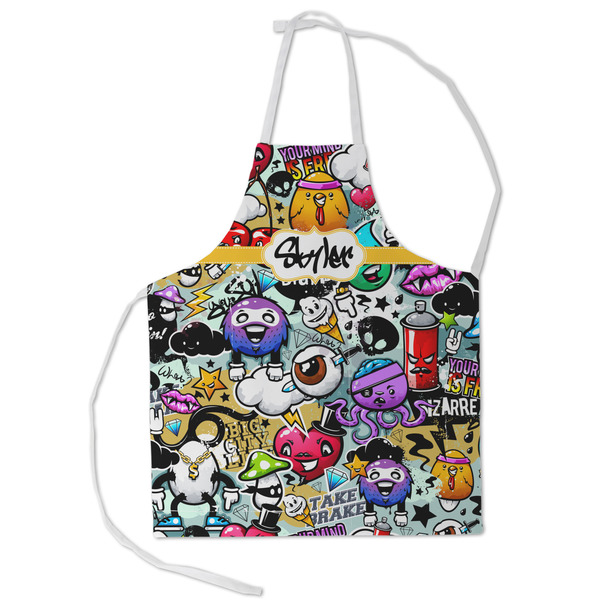 Custom Graffiti Kid's Apron - Small (Personalized)