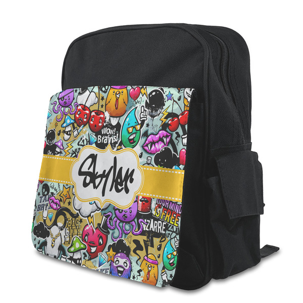 Custom Graffiti Preschool Backpack (Personalized)