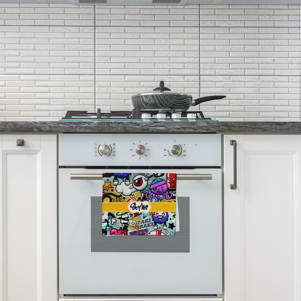 Graffiti Kitchen Towel - Poly Cotton - Lifestyle