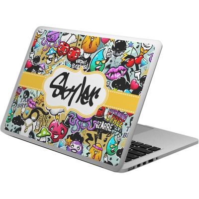 Custom Graffiti Laptop Skin - Custom Sized (Personalized)