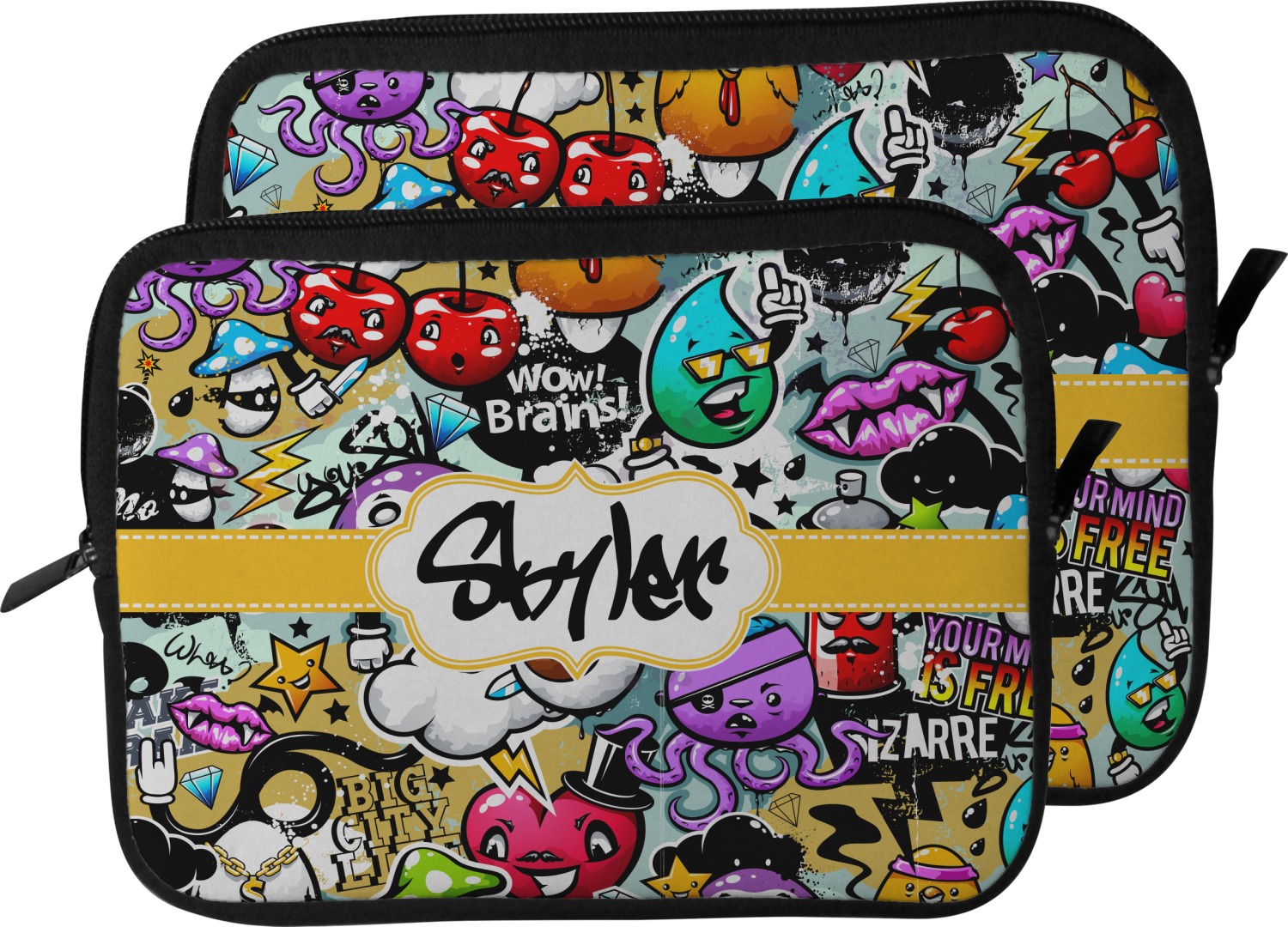 Custom Graffiti Laptop Sleeve / Case (Personalized) YouCustomizeIt