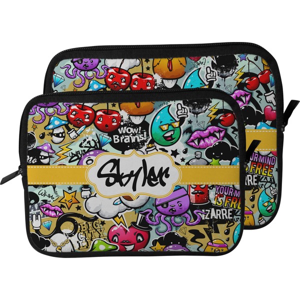 Graffiti Laptop Sleeve (Size Comparison)