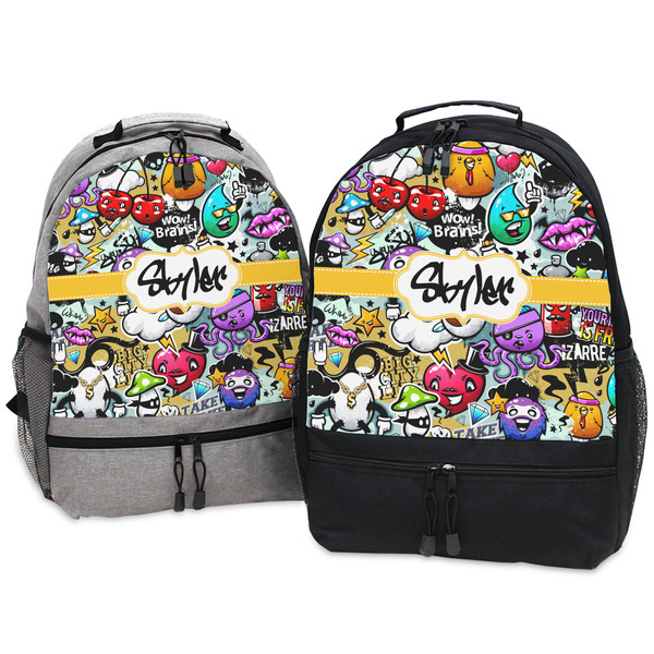 Graffiti Large Backpacks - Both