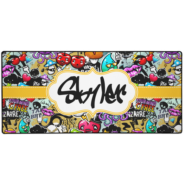 Custom Graffiti Gaming Mouse Pad (Personalized)