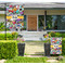 Graffiti Large Garden Flag - Single Sided (Personalized)