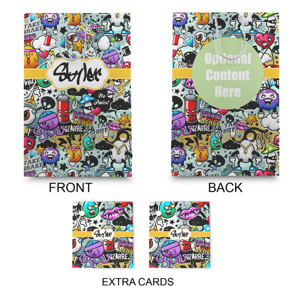 Graffiti Large Gift Bag - Approval