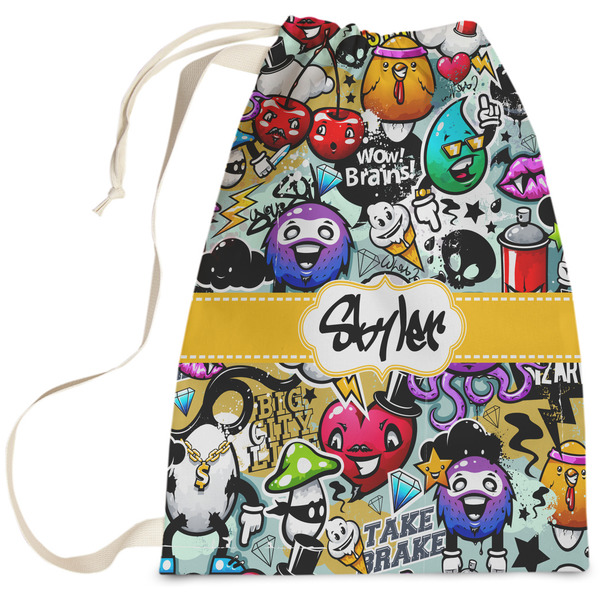 Custom Graffiti Laundry Bag (Personalized)