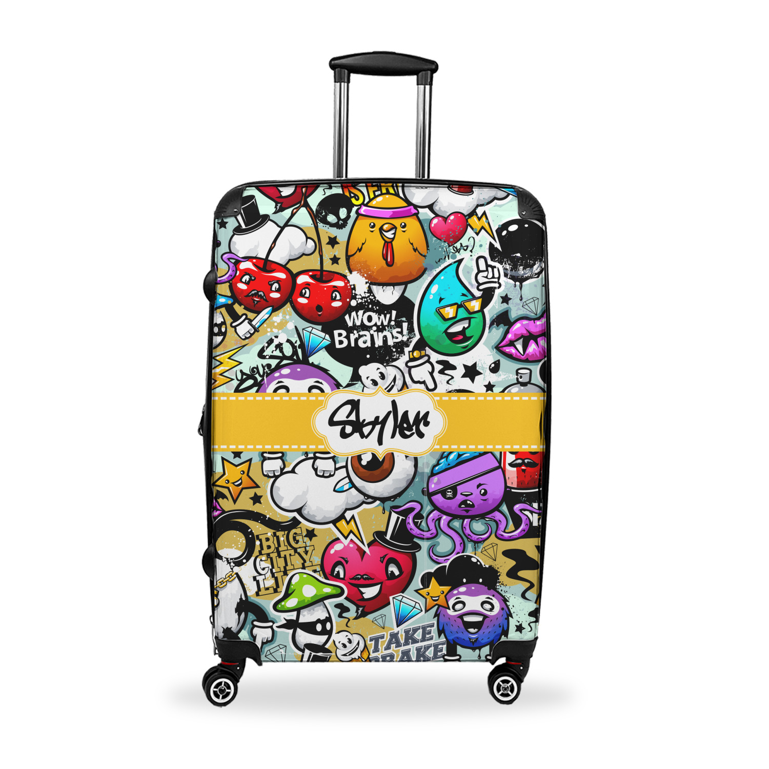 Graffiti Suitcase Large (Personalized) YouCustomizeIt