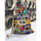 Graffiti Laundry Bag in Laundromat