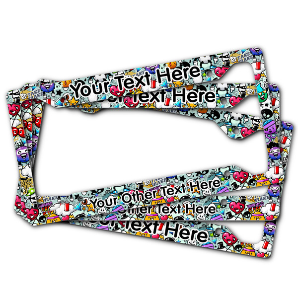Graffiti License Plate Frames - (PARENT MAIN)