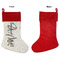 Graffiti Linen Stockings w/ Red Cuff - Front & Back (APPROVAL)