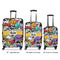 Graffiti Luggage Bags all sizes - With Handle