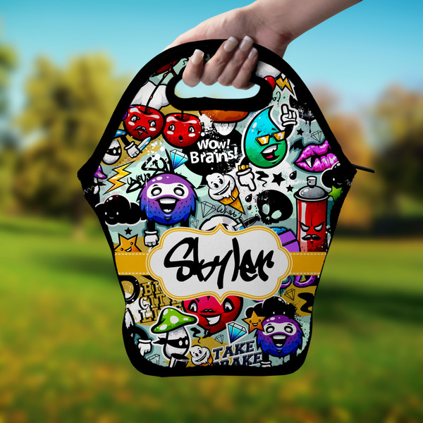 Graffiti Lunch Bag - Hand