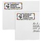 Graffiti Mailing Labels - Double Stack Close Up