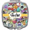 Graffiti Compact Makeup Mirror (Personalized)