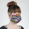 Graffiti Mask - Quarter View on Girl