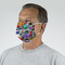 Graffiti Mask - Quarter View on Guy