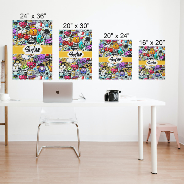 Graffiti Matte Poster - Sizes