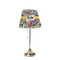 Graffiti Poly Film Empire Lampshade - On Stand