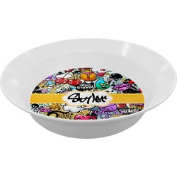 Graffiti Melamine Bowl (Personalized)