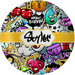 Graffiti Melamine Plate (Personalized)