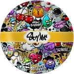 Graffiti Melamine Plate (Personalized)