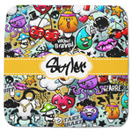 Graffiti Memory Foam Bath Mat - 48"x48" (Personalized)