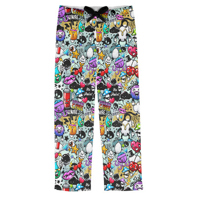 Graffiti Mens Pajama Pants (Personalized)