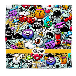 Graffiti Microfiber Dish Rag (Personalized)