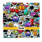 Graffiti Microfiber Dish Rag (Personalized)