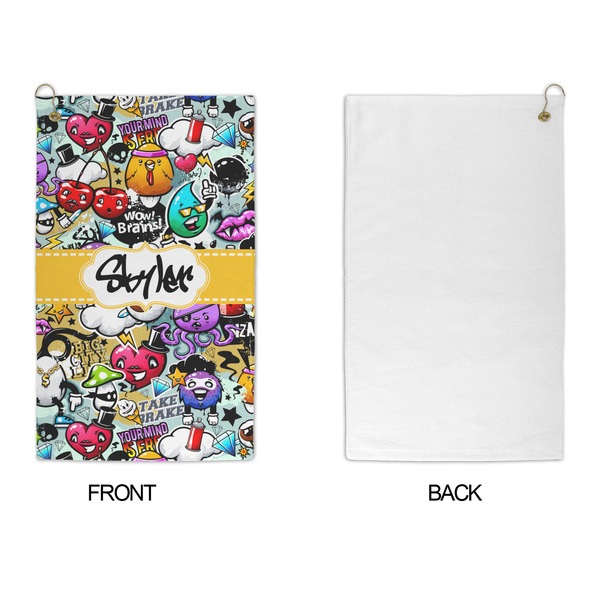 Graffiti Microfiber Golf Towels - APPROVAL