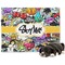 Graffiti Dog Blanket - Large (Personalized)