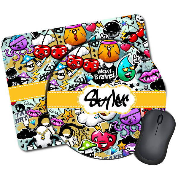Custom Graffiti Mouse Pad (Personalized)