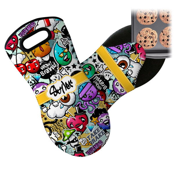 Graffiti Neoprene Oven Mitt