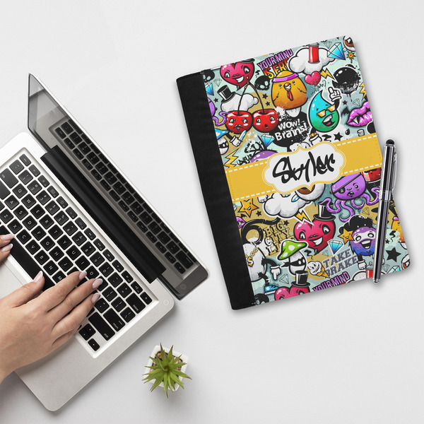 Graffiti Notebook Padfolio - LIFESTYLE (large)