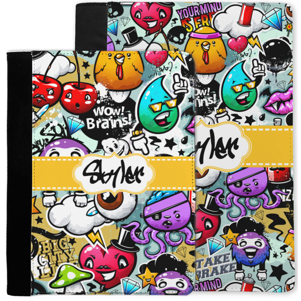 Graffiti Notebook Padfolio - MAIN