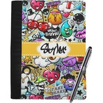 Graffiti Notebook Padfolio - Large w/ Name or Text