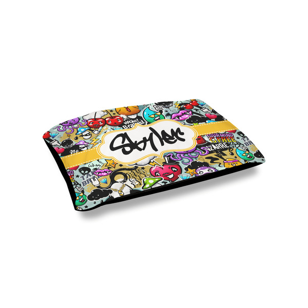 Custom Graffiti Outdoor Dog Bed - Small (Personalized)