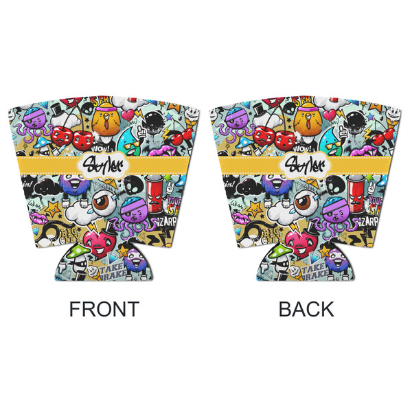 Graffiti Party Cup Sleeves - with bottom - APPROVAL