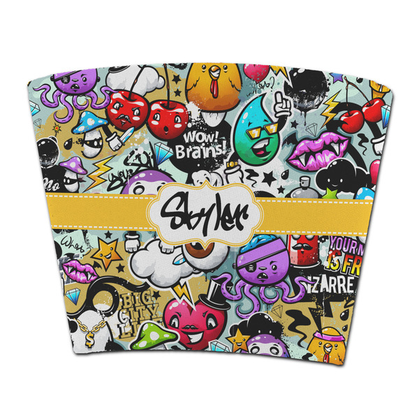 Custom Graffiti Party Cup Sleeve - without bottom (Personalized)