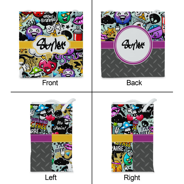 Graffiti Party Favor Gift Bag - Gloss - Approval