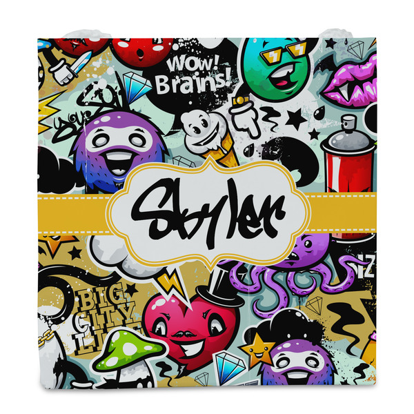 Graffiti Party Favor Gift Bag - Gloss - Front