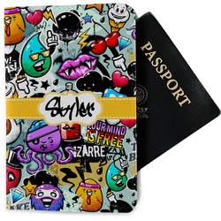 Graffiti Passport Holder - Fabric (Personalized)