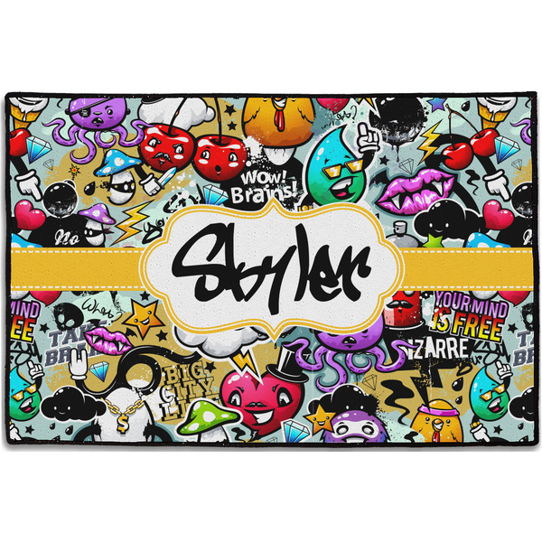 Graffiti Personalized Door Mat - 36x24 (APPROVAL)