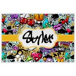 Graffiti Laminated Placemat w/ Name or Text