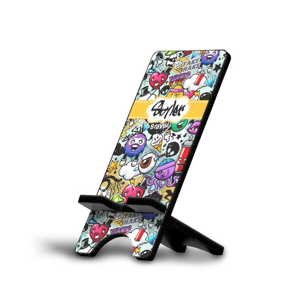 Custom Graffiti Cell Phone Stand (Personalized)