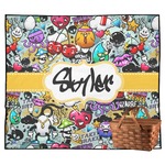 Graffiti Outdoor Picnic Blanket (Personalized)